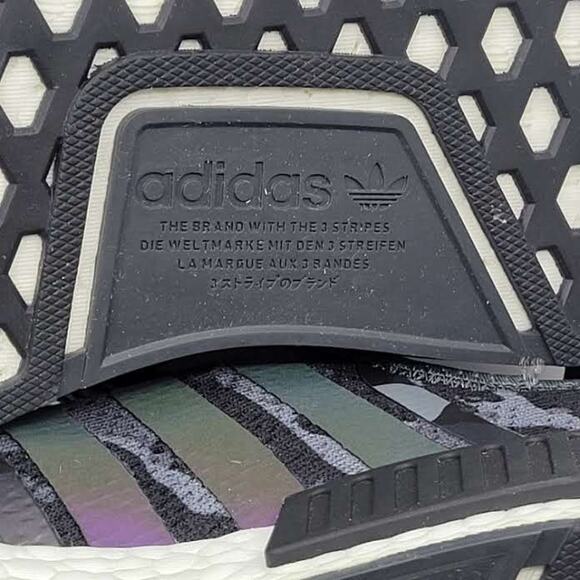 Adidas NMD_R1  Mens Athletic Running Shoes Grey Camo GV8797 Size 7 US 40 FR main image 10